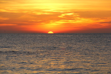 Beach sunset