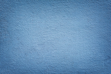 Mortar Wall Painted Blue Color.