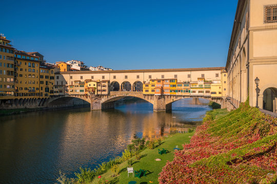 Ponte Vecchio over the Arno River in Florence