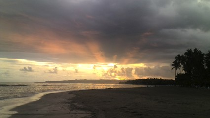 Fototapeta na wymiar Puerto Plata, Dominican Republic Sunrise