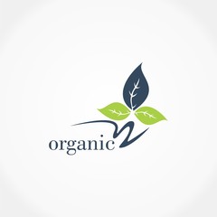 natural symbol organic logo