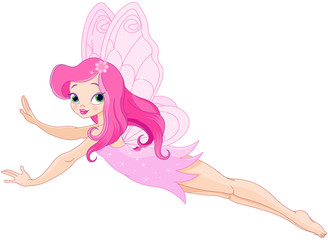 Flaying Pink Fairy
