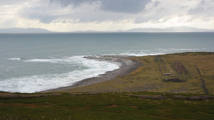 A coastline of Barent`s Sea in Ekkeroy island of Norway