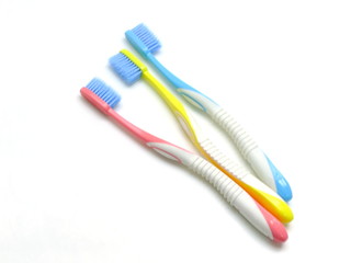 tooth brush isolated on white background;