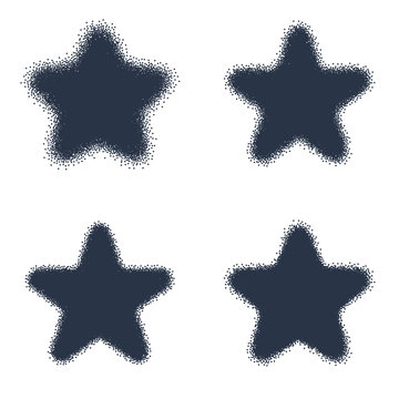 Stiple Abstract Halftone Backgrounds. EPS 10 vector