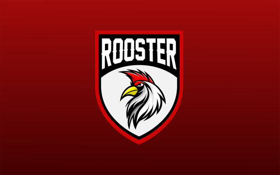 Rooster E-Sport Logo Team