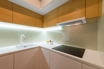 Kitchen interior, modern design