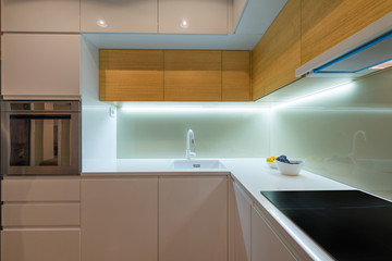 Interior of a modern kitchen