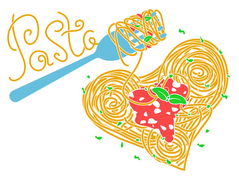 banner about pasta