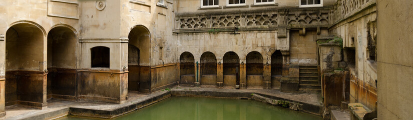 Roman Baths ancient spa, Bath, England