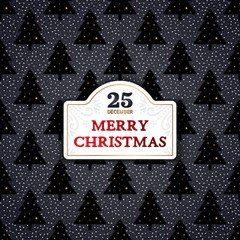 seamless retro gold texture Christmas patterns