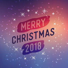 Christmas retro greeting card and background