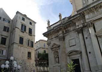 Obraz premium historical old town of dubrovnik in croatia