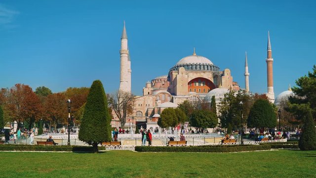 ayasofia museum timelapse