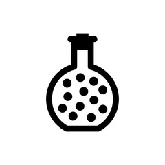 Laboratory flask icon