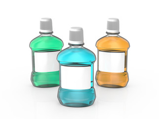Mouthwash set template