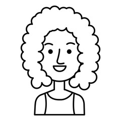 beautiful woman avatar character