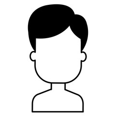 young man shirtless avatar character