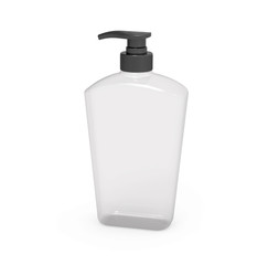 Fototapeta premium Pump dispenser bottle mockup