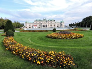 Fototapeta na wymiar Belvedere, Vienna II