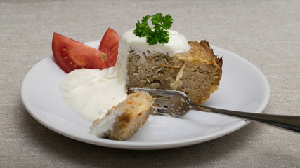 babka (potatoe casserole)