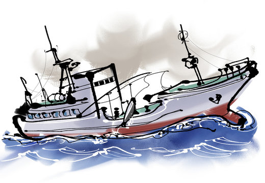 マグロ漁船