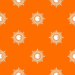 Sun pattern seamless