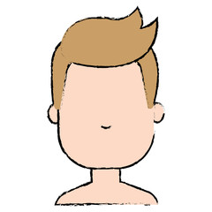 young man shirtless avatar character