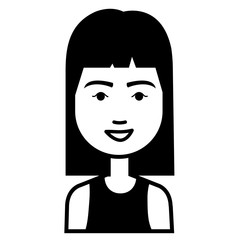 beautiful woman avatar character