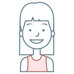 beautiful woman avatar character