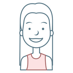 beautiful woman avatar character