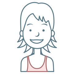 beautiful woman avatar character