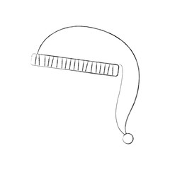 christmas hat clothes of santa decoration