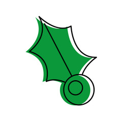 christmas holly berry leaf decoration ornate