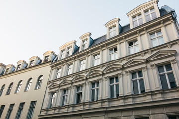 Fototapeta na wymiar residential houses in exterior view
