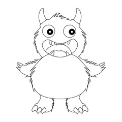 male furry monster character