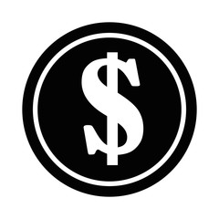 coin money isolated icon