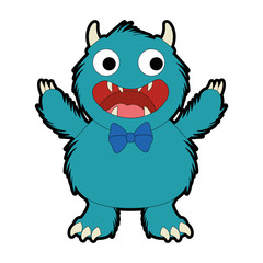 male furry monster character