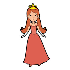 cute fantasy princess character