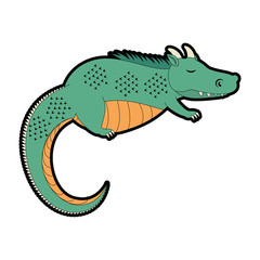 fantasy dragon with wings