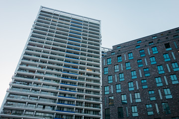 Fototapeta premium wieżowce plattenbau we wschodnim berlinie