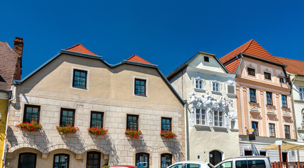 Fototapeta premium Historic buildings in the old town of Krems an der Donau, Austria