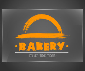 logo bakery brushstroke