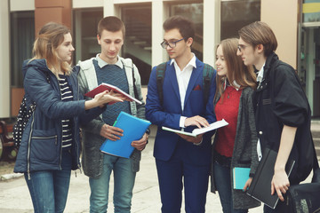 students  prepare for classes