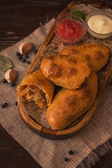 Different pies composition