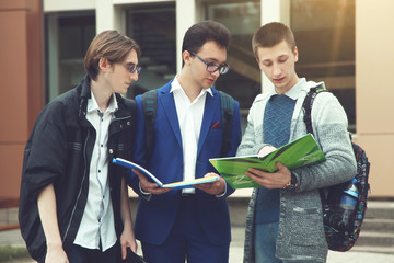 students  prepare for classes