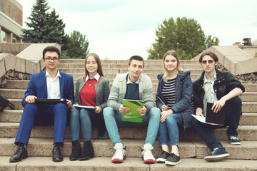 students  prepare for classes