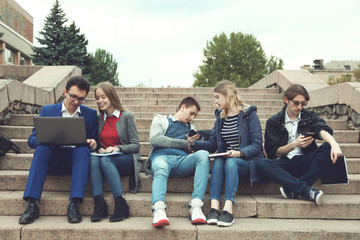 students  prepare for classes
