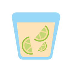 tequila shot with lime slice drink liquor mexican