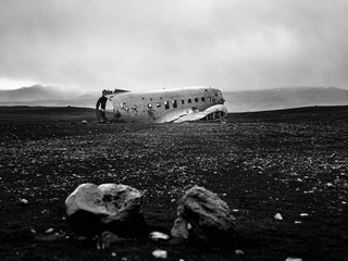 Flugzeug Wrack Island I